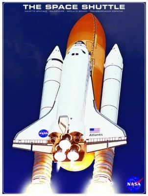 Eurographics 1000 - NASA Atlantis Space Shuttle