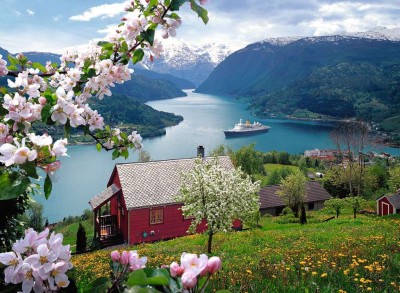 Ravensburger 500 - Scandinavian Idyll (Skandynawska Idylla)