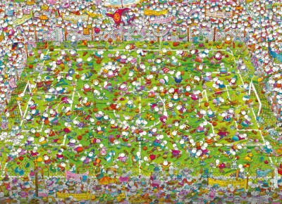 Clementoni 1000 - Mordillo, The Match