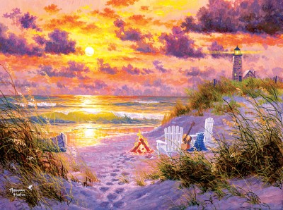 SunsOut 1000 - Abraham Hunter - Golden Tide