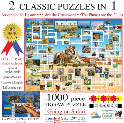 SunsOut 1000 - Irv Brechner - Puzzle Combo: Going on Safari