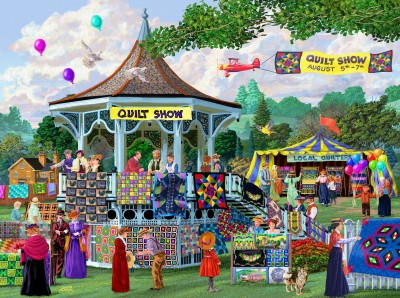 SunsOut 1000 - Joseph Burgess - Summer Quilt Show
