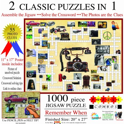 SunsOut 1000 - Irv Brechner - Puzzle Combo: Remember When