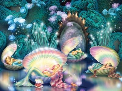 SunsOut 1000 -  Zorina Baldescu - Sleeping Mermaids