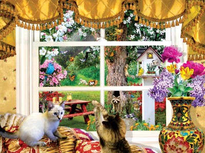 SunsOut 1000 - Lori Schory - Through a Window