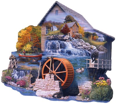 SunsOut 1000 - Russell Cobane - The Old Mill Stream