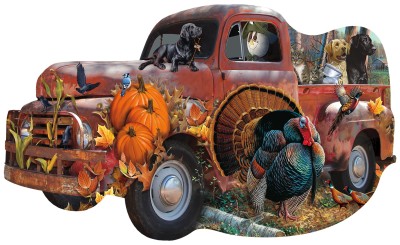 SunsOut 1000 - Jerry Gadamus & Cynthia Fisher - Harvest Truck