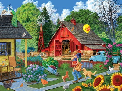 SunsOut 1000 - Joseph Burgess - Home from the Fair