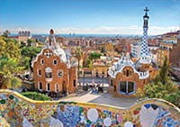 Educa 1000 - Barcelona widok z parku Guell