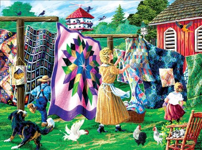 SunsOut 1000 - Joseph Burgess - Quilter's Clothesline