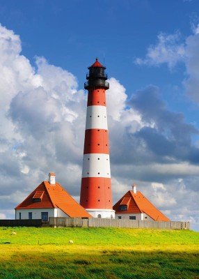 Schmidt 1000 - Latarnia morska w Westerhever