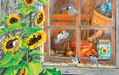 SunsOut 1000 - Carol Decker - Sunflower Shed