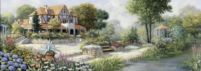 Art Puzzle 1000 - Peter Motz: English Cottage