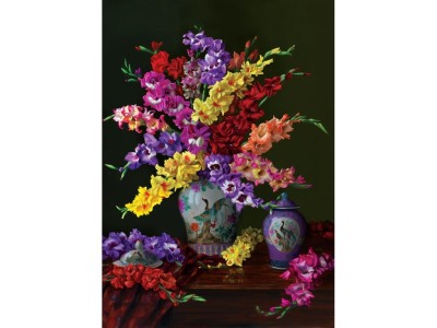 Art Puzzle 1000 - Flowers and Colors