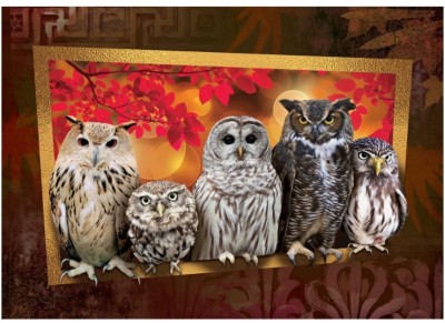 Art Puzzle 1000 - Owls