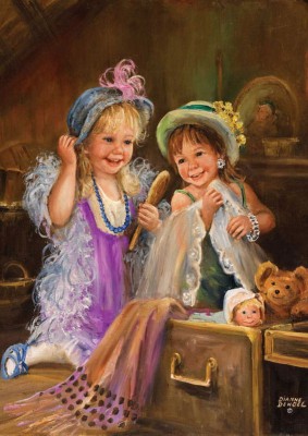 Art Puzzle 1000 - Beauties in the Attic