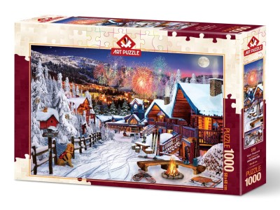 Art Puzzle 1000 - Winter Fun