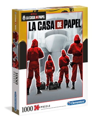 Clementoni 1000 - La casa de papel (Dom z papieru)