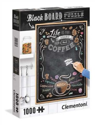 Clementoni 1000 - Czarna tablica Coffee