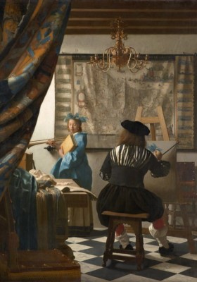 Grafika 1000 - Vermeer Johannes : L'Art de la Peinture, 1666