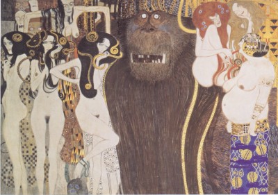 Grafika 1000 - Gustav Klimt, Frise de Beethoven