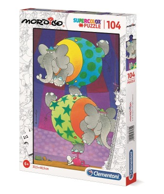 Clementoni 104 - Mordillo, The balance