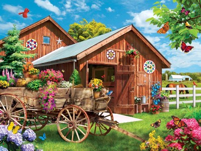 Master Pieces 750 - Lazy Days - Flying to Flower Farm