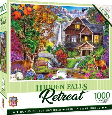 Master Pieces 1000 - Hidden Falls Retreat