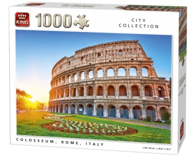 King 1000 - Collosseum at Sunrise in Rome, Italy