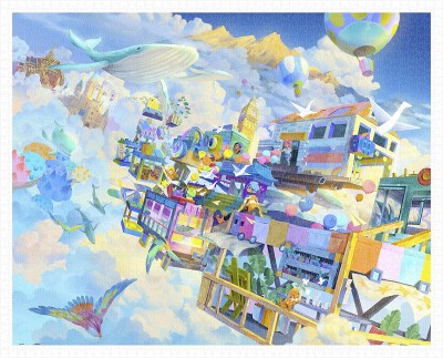 Pintoo 2000 - Plastic Puzzle - Shu - My Journey