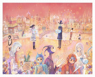 Pintoo 2000 - Plastic Puzzle - Jidi - The meet