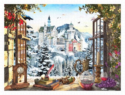 Pintoo 1200 Plastic Puzzle - Dominic Davison - The Fairytale Castle