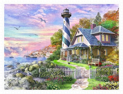 Pintoo 1200 Plastic Puzzle - Dominic Daviso - Sea House