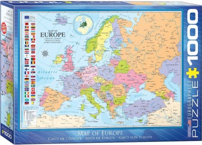 Eurographics 1000 - Map of Europe