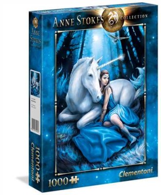Clementoni 1000 - Anne Stokes, Blue Moon