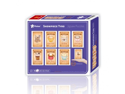 Pintoo  320 (8 x 40) Plastic Puzzle - Showpiece - Happiness Cafe