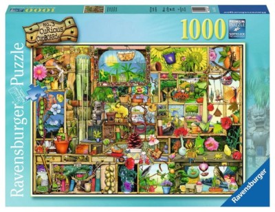Ravensburger 1000 - Colin Thompson - The Curious Cupboard Nr. 3 (Ogrodowy regał)