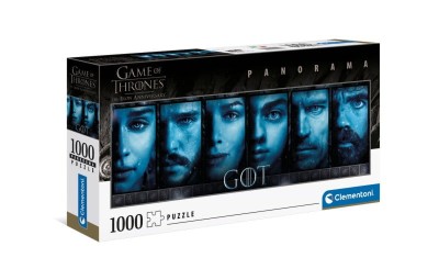 Clementoni 1000 - Gra o tron. Game of Thrones NETFLIX panorama