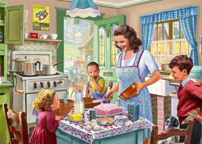 Falcon 1000 - Steve Crisp, Baking with Mother, (Pomagamy mamie)