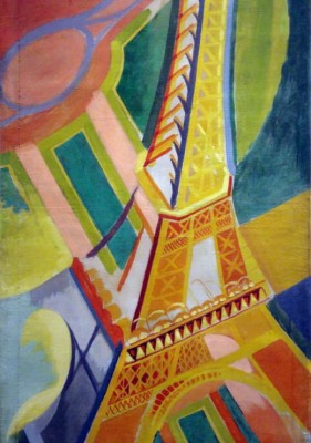 Grafika 1000 - Robert Delaunay : Tour Eiffel, 1926