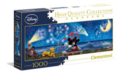 Clementoni 1000 - Mickey & Minnie panorama