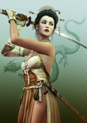 Grafika 2000 - Female Samurai