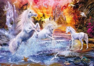 Clementoni 1500 - Wild unicorns Dzikie Jednorożce