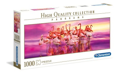 Clementoni 1000 panorama - Flamingo