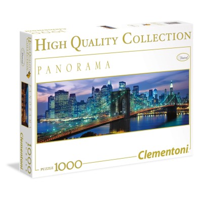 Clementoni 1000 panorama - New York Brooklyn Bridge