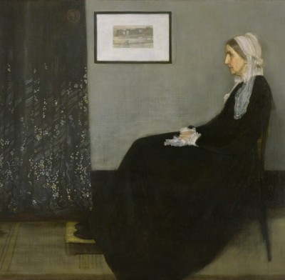 Grafika 1500 - James Whistler : Whistler's Mother, 1871 (Matka Whistlera)