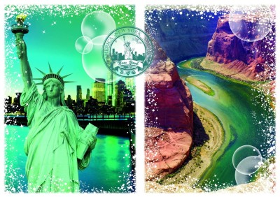 Grafika 2000 - Travel around the World - United States of America