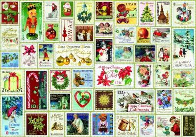 Bluebird 1000 - Christmas Stamps