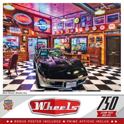 Master Pieces 750 - Wheels Black Beauty