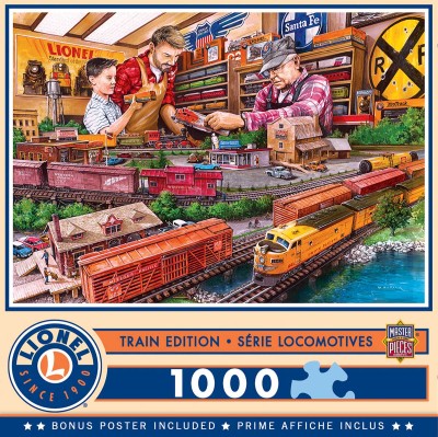 Master Pieces 1000 - Lionel Train Edition - Shopping Spree
